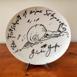 Artist Plate N°. 1 Günter Grass, Rosenthal