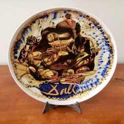 Artist Plate N° 12 Salvador Dalí, Rosenthal