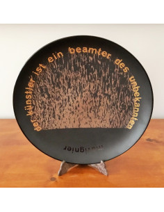 Plat d'Artiste N° 14 Almir Mavignier, Rosenthal