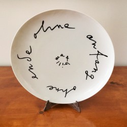 Artist Plate N° 5 by Max Bill for Rosenthal
