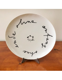 Assiette d'artiste N° 5 Max Bill, Rosenthal