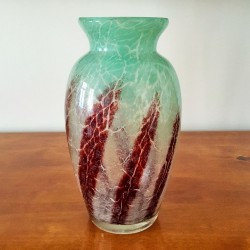 Ikora Glas Vase WMF  30s
