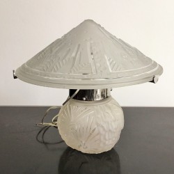 French Art Déco Table Lamp, MULLER FRÈRES