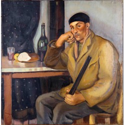 Zoum Walter (1902-1974), Jäger bei der Rast, 1935