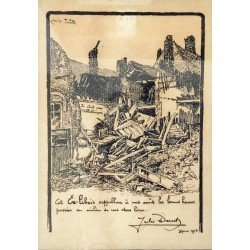 Jules Darest, Ex Libris, Ypres 1914