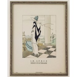 Art Déco Revue de mode STYL, "Im Süden", 1922