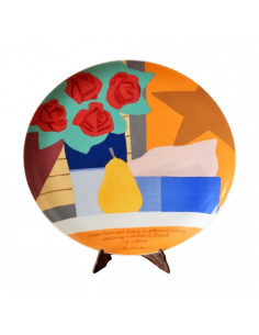 Assiette d'artiste N° 21 par Tom Wesselmann, Rosenthal, 1985