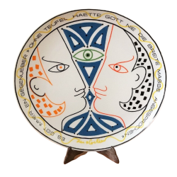 Artist Plate N° 2 Jean Cocteau, Rosenthal