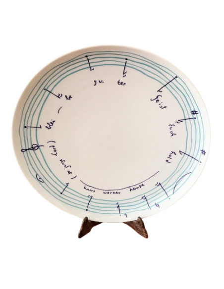 Assiette de collection N° 6 Hans Werner Henze, Rosenthal