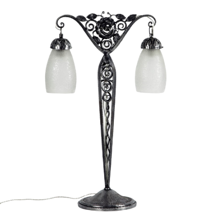 Art Déco Table Lamp, MULLER FRÈRES
