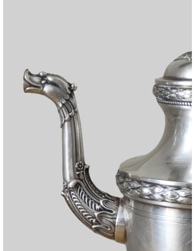Argent - Cafetière Style Directoire - Altenloh Bruxelles