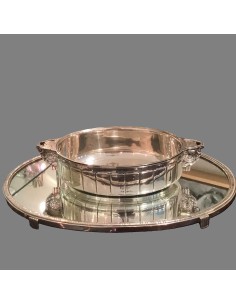 Art Déco Jardinière sur Présentoir, Saglier Frères, Paris 1925