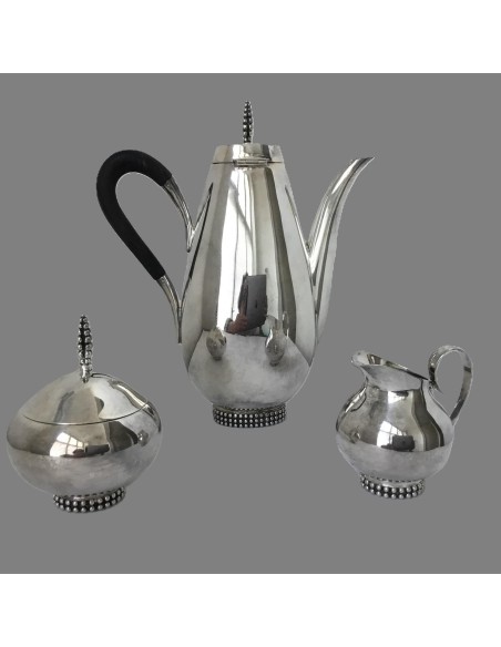 Art Déco Service à Moka Sterling - Grimminger