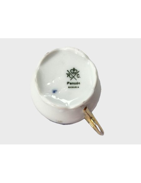 Art Nouveau Porcelain Rosenthal "Pensée"
