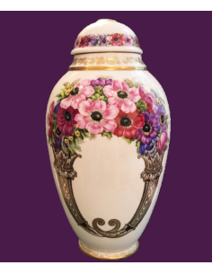 Porcelaine Vase Hutschenreuther Selb Département d'Art