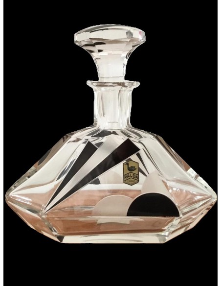 Carafe à Liqueurs Art Déco, Karel Palda, Bohême