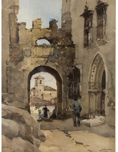 Isidore van MENS (1890-1985), "Trujillo, España“