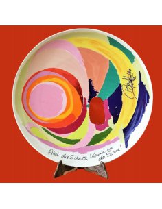 Assiette de collection N°7 Bjorn Wiinblad, Rosenthal