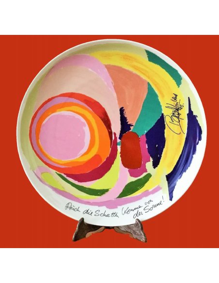 Artist Plate N° 7 by Bjorn Wiinblad for Rosenthal