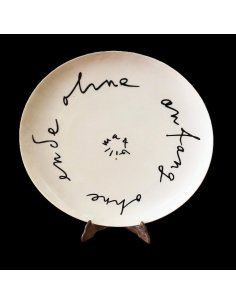 Assiette d'artiste N° 5 Max Bill, Rosenthal