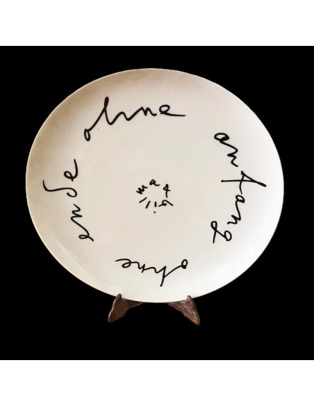 Assiette d'artiste N° 5 Max Bill, Rosenthal