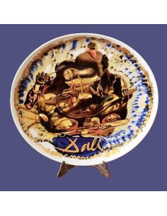 Künstlerteller Nr. 12 Salvador Dalí, Rosenthal