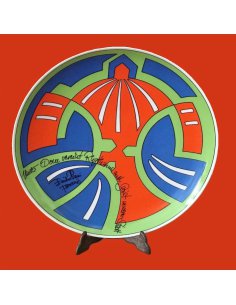 Artist Plate N° 11 Emilio Pucci, Rosenthal