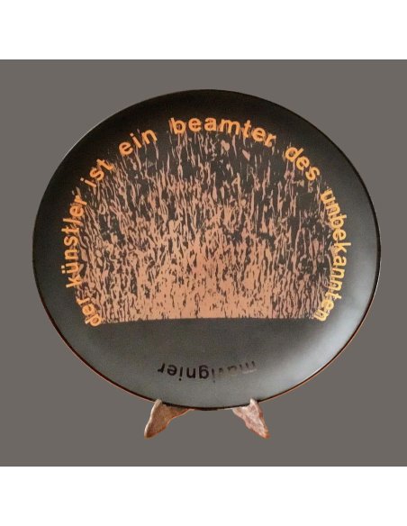 Plat d'Artiste N° 14 Almir Mavignier, Rosenthal