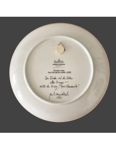 Plat d'artiste N° 19 Paul Wunderlich, Rosenthal 2