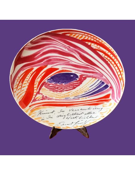 Künstlerteller Nr. 17 Ernst Fuchs, Rosenthal