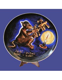 Artist Plate N° 27 Jörg Immendorff, Rosenthal