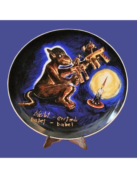Künstlerteller Nr. 27 Jörg Immendorff, Rosenthal
