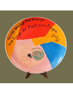 Artist Plate N° 24 Sandro Chia, Rosenthal