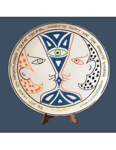 Artist Plate N° 2 Jean Cocteau, Rosenthal
