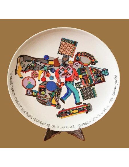 Künstlerteller Nr. 20 Eduardo Paolozzi, Rosenthal