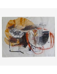 Susanne Kessler Abstrakte Kunst, Mischtechnik, Collage 1997