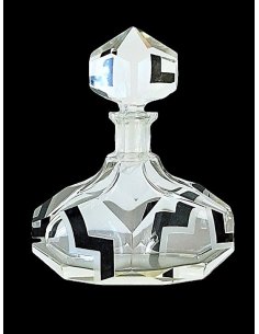 Service à liqueur Art déco Baccarat – cristal carafe & verres