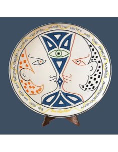 Artist Plate Rosenthal N° 2 Jean Cocteau