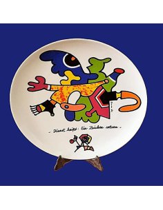 Artist Plate N°16 by Otmar Alt, Rosenthal