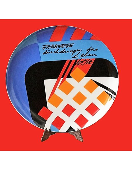 Limited Art Series Rosenthal - N° 18 Herbert Hajek