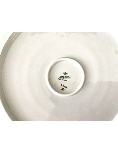 Porcelain brand Alka Kunst Germany Alboth and Kaiser on the bottom of the decorative plate Cherie