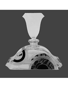 Flacon de parfum Art Déco dans le style de Karel Palda, Bohême des années 1930. 2