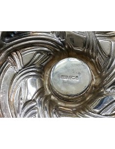 Carafe en cristal au plomb de style Art Nouveau par Topázio Casquinha avec poignée et couvercle à charnière 2
