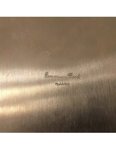 Würfelförmiger Eiswürfelbehälter, verchromt, mit Deckel, entworfen von Tommaso Barbi, Italien 2