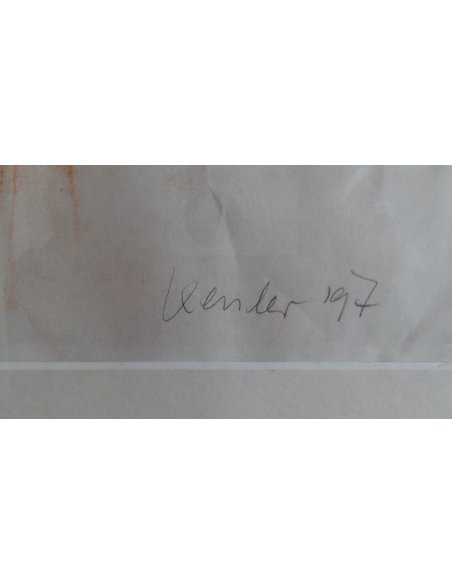 Signatur Susanne Kessler, Abstraktes Gemälde, Mixed Media, 1997, ohne Titel,