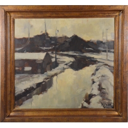 albert-mascaux-1900-1963-winter-landscape