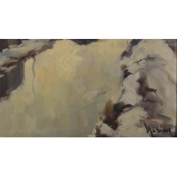 albert-mascaux-1900-1963-paysage-d-hiver-signature